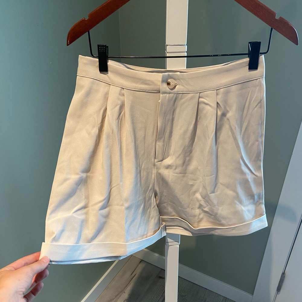 White shorts